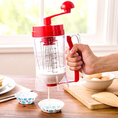 2018 Hot New Products Food Grade Handy 4-cup Measured cake batter mixer dispenser